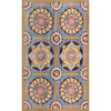 RENAISSANCE SAVONNERIE SAV-2 GREEN / BLUE 6'7" X 9'10"