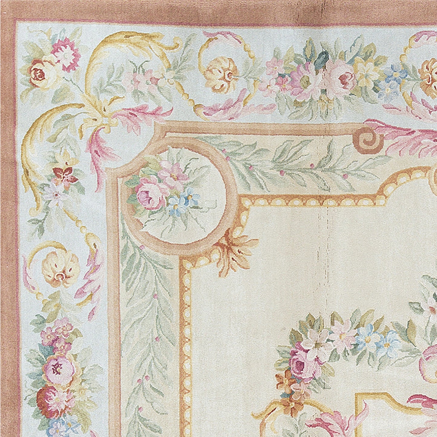 RENAISSANCE SAVONNERIE S132B BEIGE / BLUE 10' X 14'2"