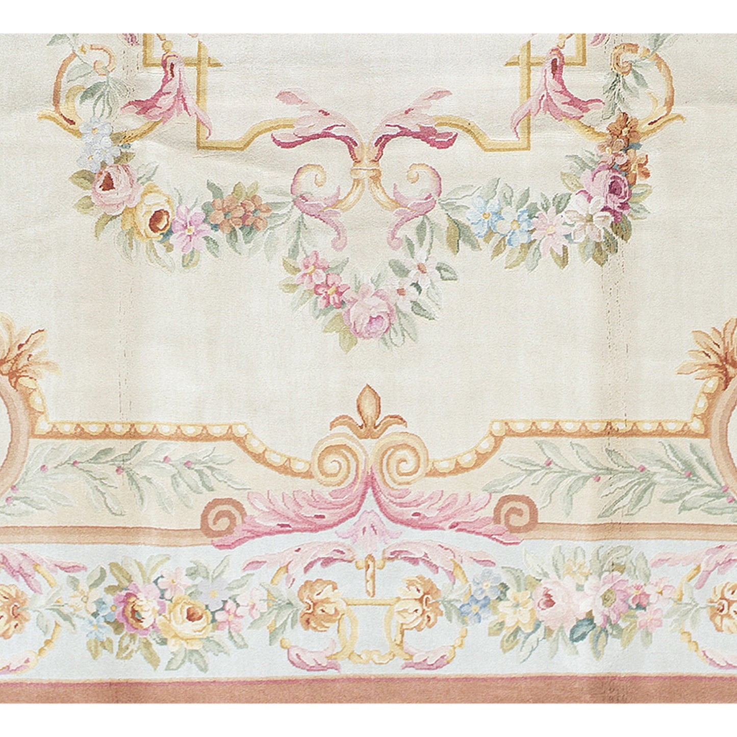 RENAISSANCE SAVONNERIE S132B BEIGE / BLUE 10' X 14'2"