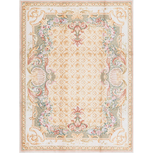RENAISSANCE SAVONNERIE S-182 IVORY 9' X 12'