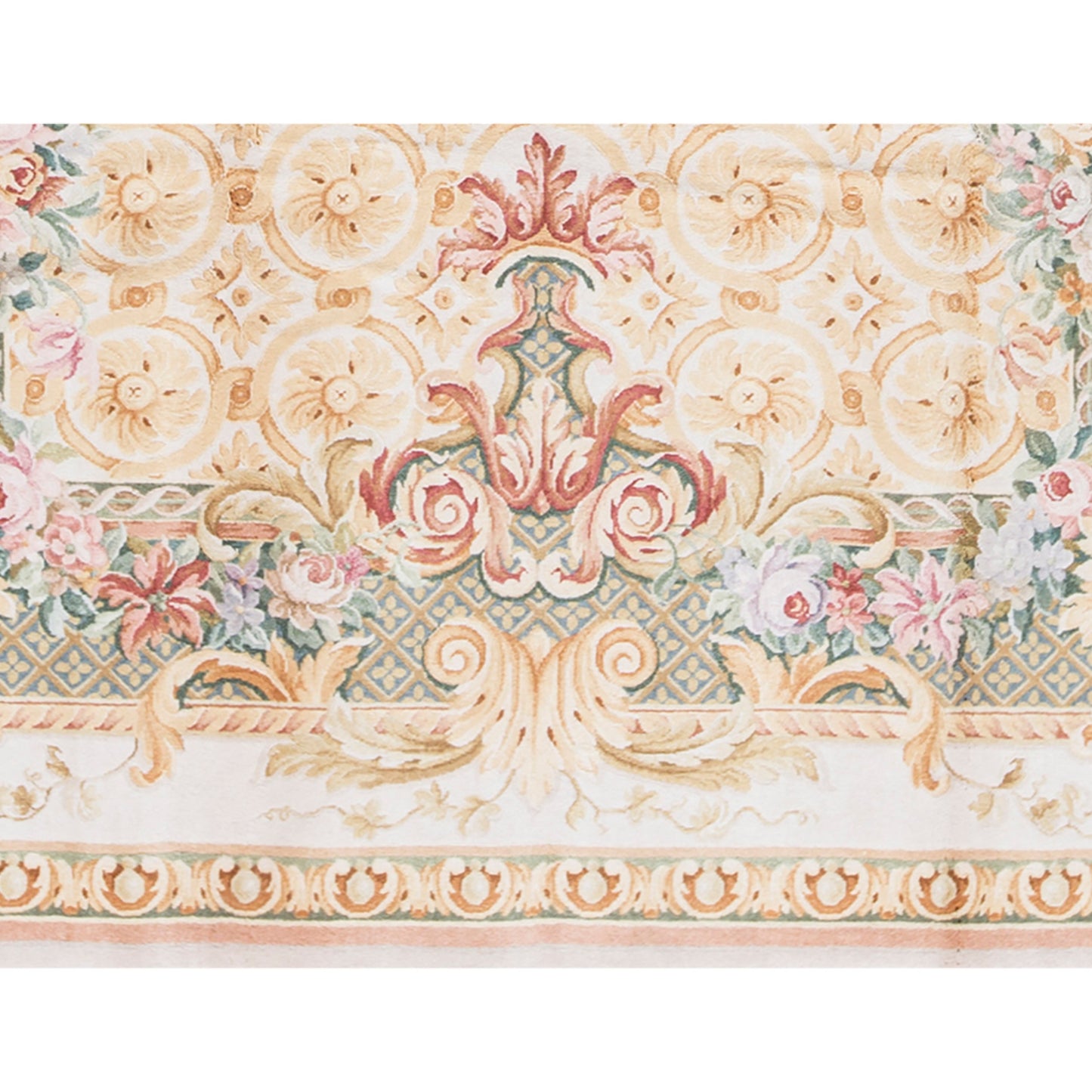 RENAISSANCE SAVONNERIE S-182 IVORY 9' X 12'