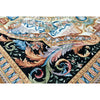 RENAISSANCE SAVONNERIE S194B IVORY / BLACK 11'1" X 12'1"
