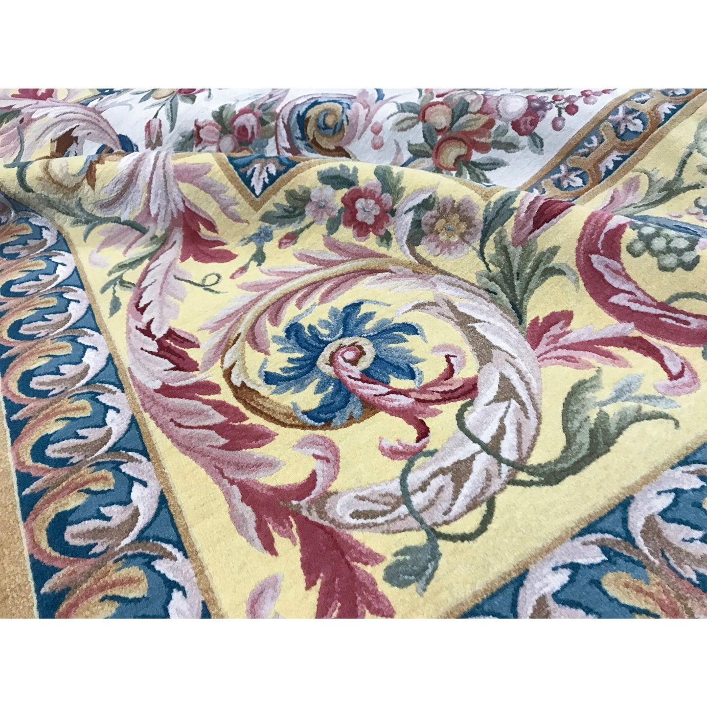 RENAISSANCE SAVONNERIE S-25Y IVORY / GOLD 7'6" X 10'1"