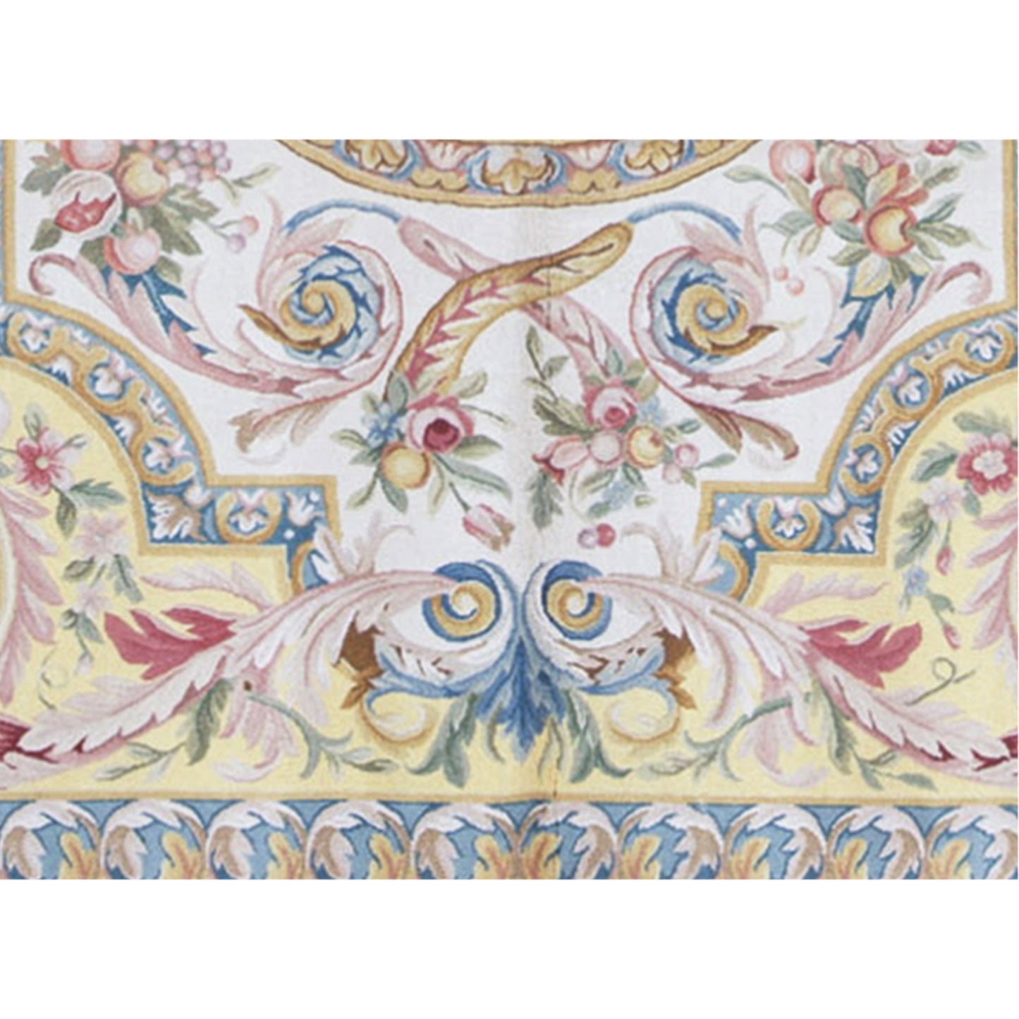 RENAISSANCE SAVONNERIE S-25Y IVORY / GOLD 7'6" X 10'1"