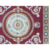 RENAISSANCE SAVONNERIE S-131 RED / IVORY 9' X 12'