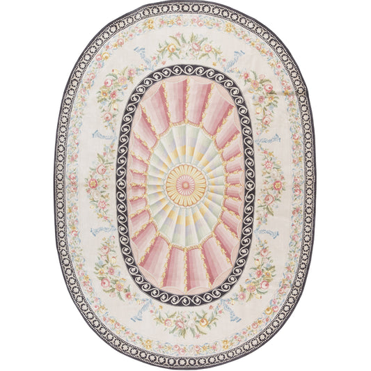 RENAISSANCE SAVONNERIE S-222 BEIGE / BROWN 9'6" X 13'4"