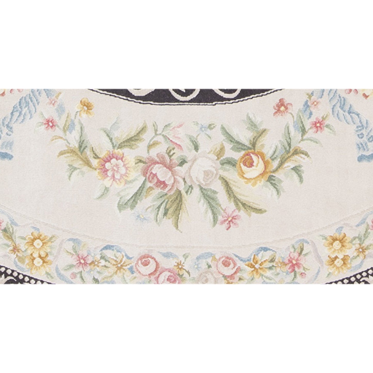RENAISSANCE SAVONNERIE S-222 BEIGE / BROWN 9'6" X 13'4"