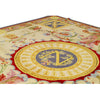 RENAISSANCE SAVONNERIE S-184 IVORY / GREEN 12' X 12'1"