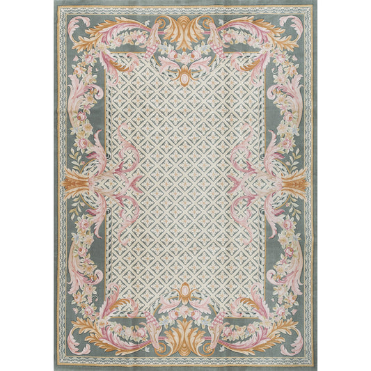 RENAISSANCE SAVONNERIE S209G GREEN / GREEN 10'1" X 14'