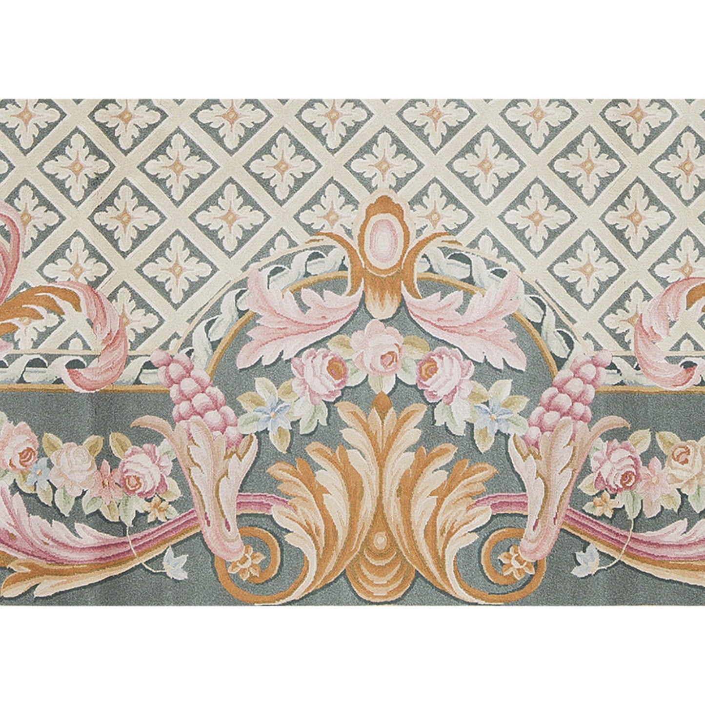 RENAISSANCE SAVONNERIE S209G GREEN / GREEN 10'1" X 14'
