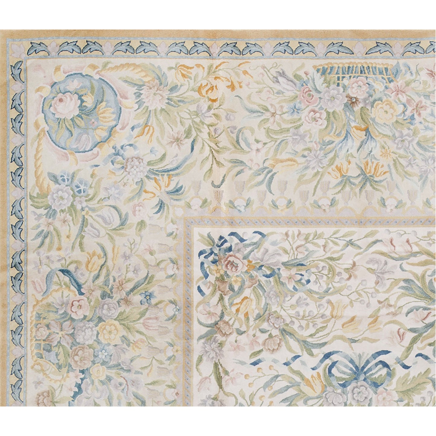 RENAISSANCE SAVONNERIE S145I IVORY / BEIGE 9'10" X 14'