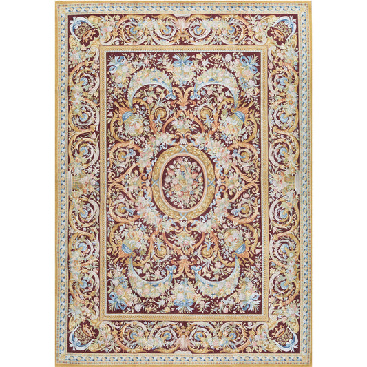 RENAISSANCE SAVONNERIE S193R RED / RED 10' X 14'1"