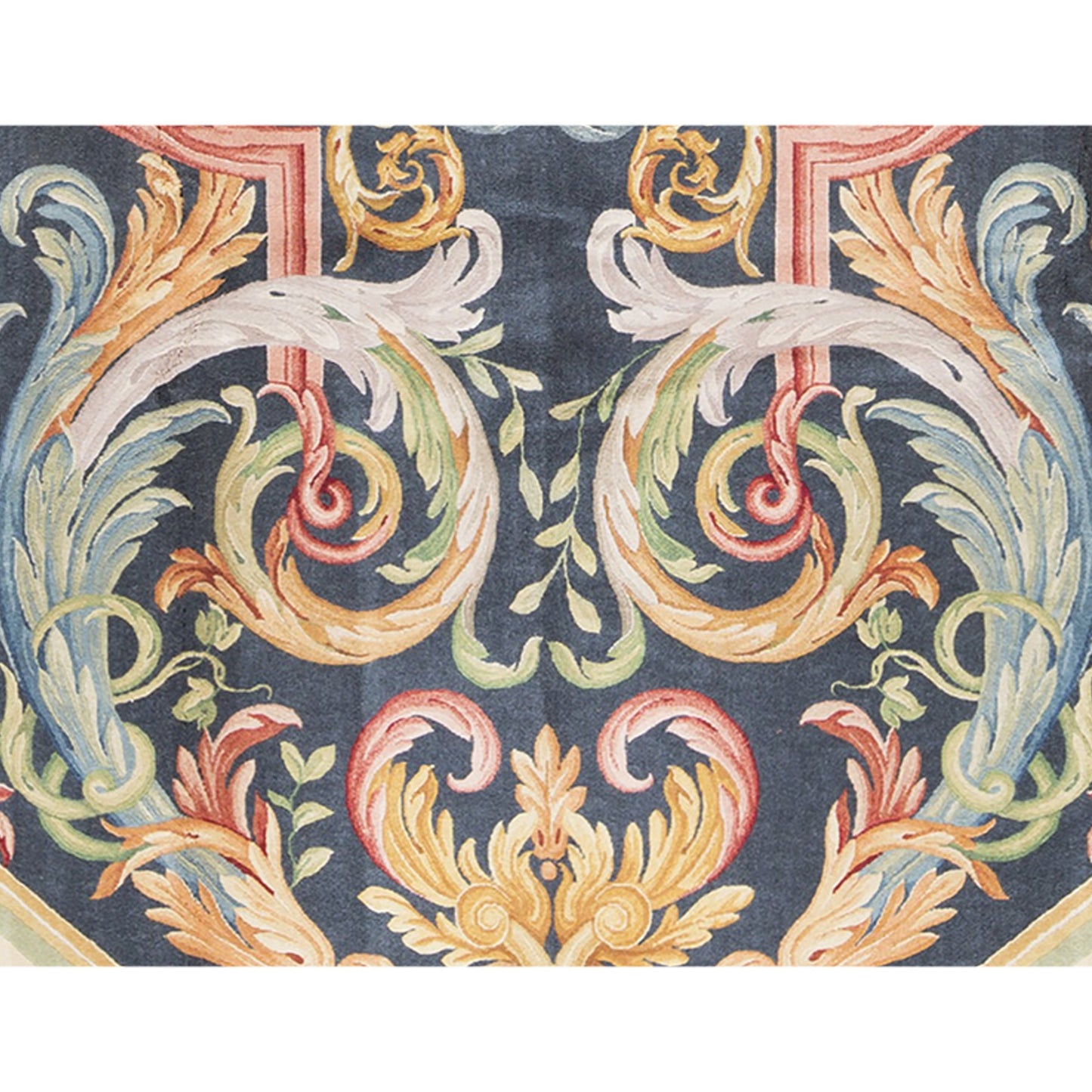 RENAISSANCE SAVONNERIE S197N NAVY / IVORY 10'1" X 14'2"