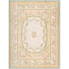 RENAISSANCE SAVONNERIE S-72- GREEN / LIGHT GREEN 8'11" X 12'