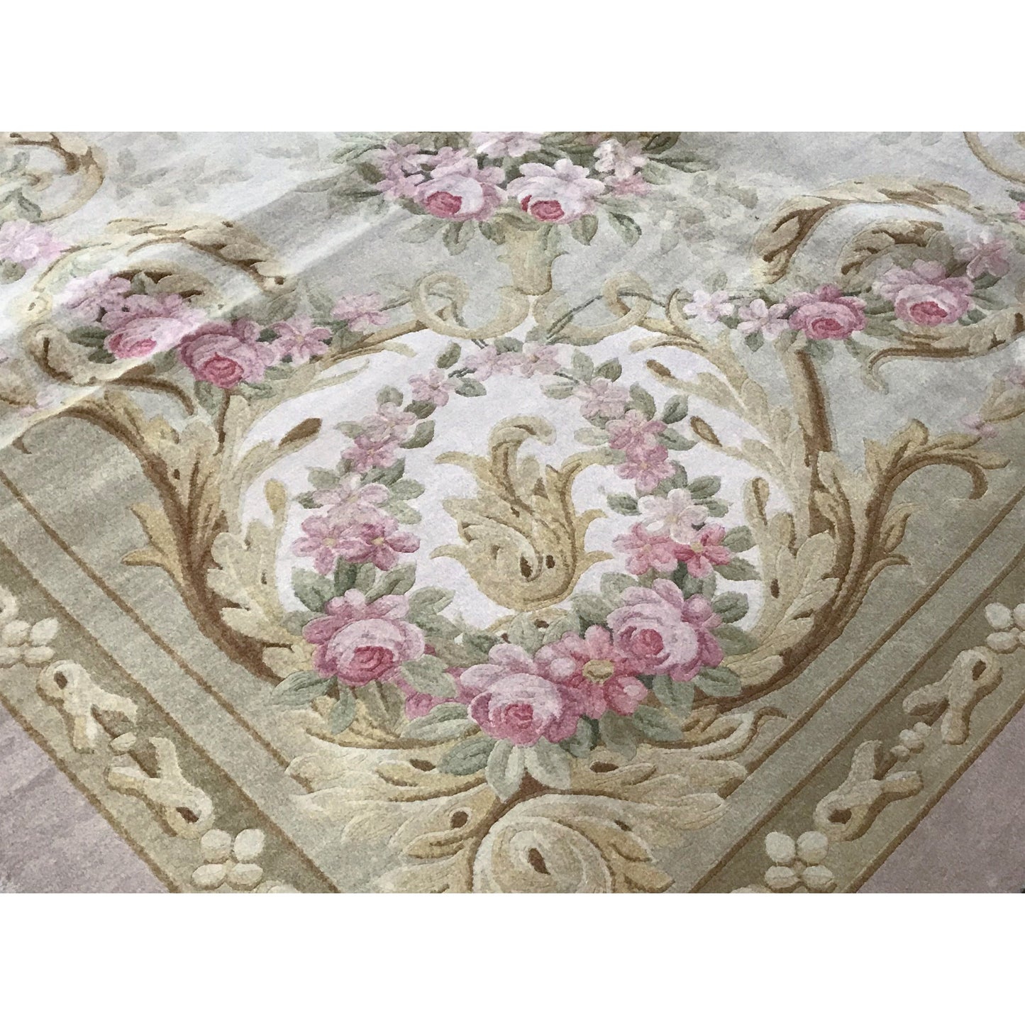 RENAISSANCE SAVONNERIE S-50- IVORY / CREAM 11' X 16'