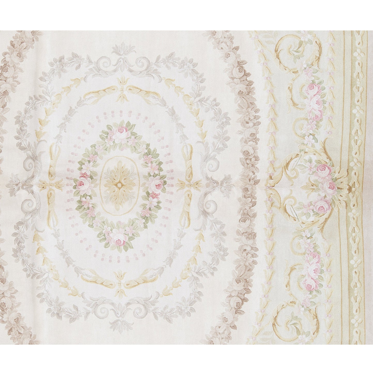 RENAISSANCE SAVONNERIE S-50- IVORY / CREAM 11' X 16'