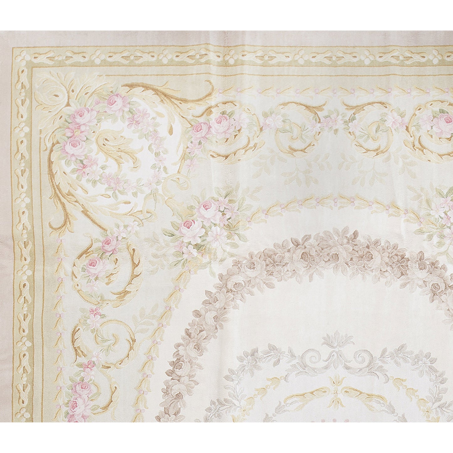 RENAISSANCE SAVONNERIE S-50- IVORY / CREAM 11' X 16'