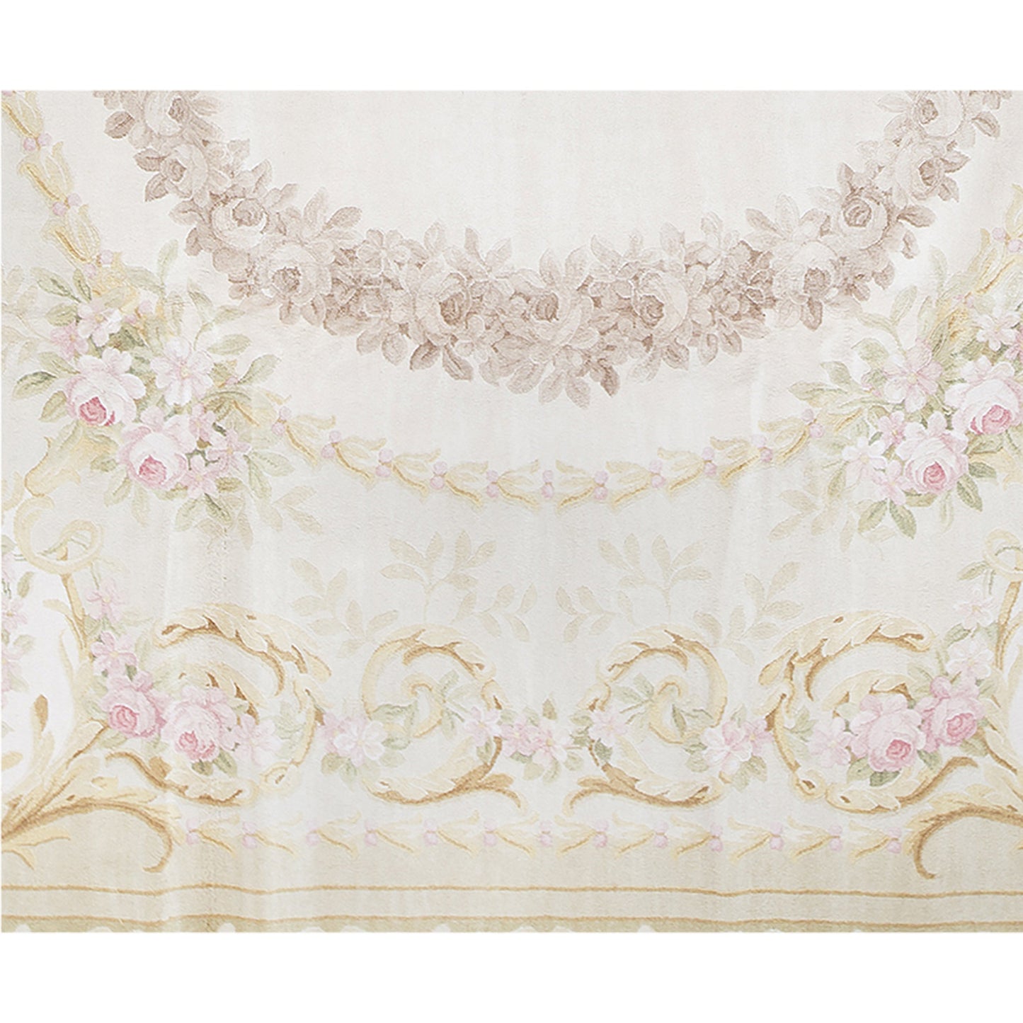 RENAISSANCE SAVONNERIE S-50- IVORY / CREAM 11' X 16'