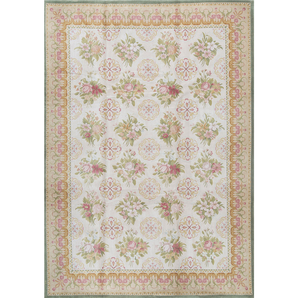 RENAISSANCE SAVONNERIE S178I IVORY / GOLD 10' X 14'1"