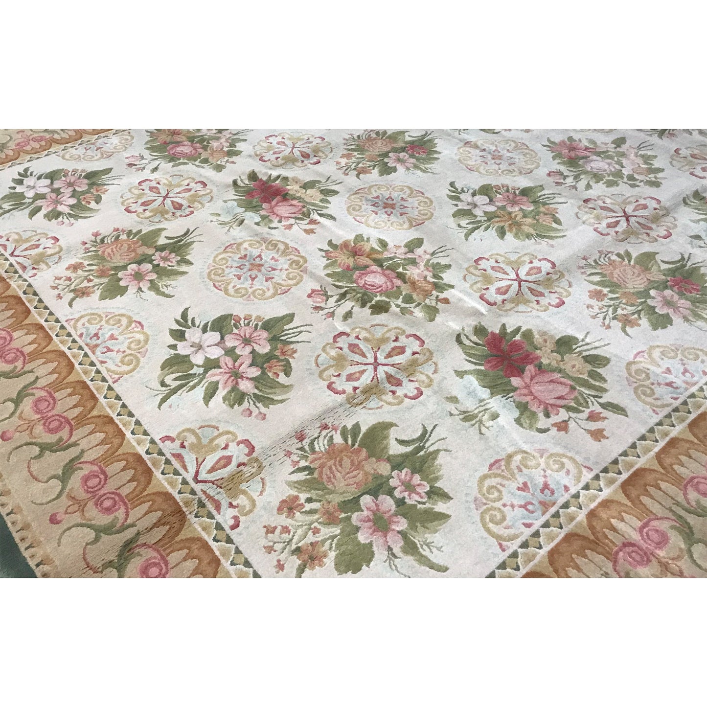 RENAISSANCE SAVONNERIE S178I IVORY / GOLD 10' X 14'1"