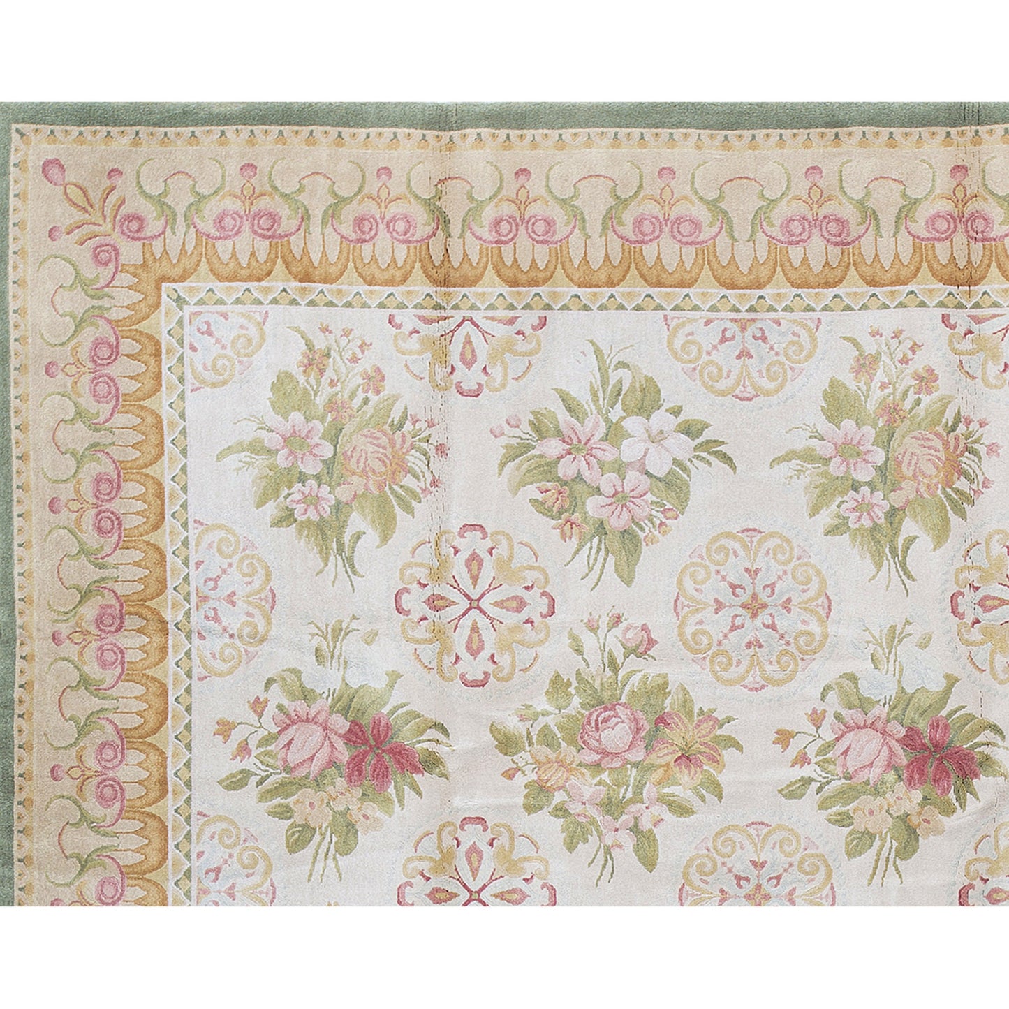 RENAISSANCE SAVONNERIE S178I IVORY / GOLD 10' X 14'1"