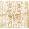 RENAISSANCE SAVONNERIE S229 IVORY / GOLD 2'4" X 8'