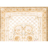 RENAISSANCE SAVONNERIE S229 IVORY / GOLD 2'4" X 8'