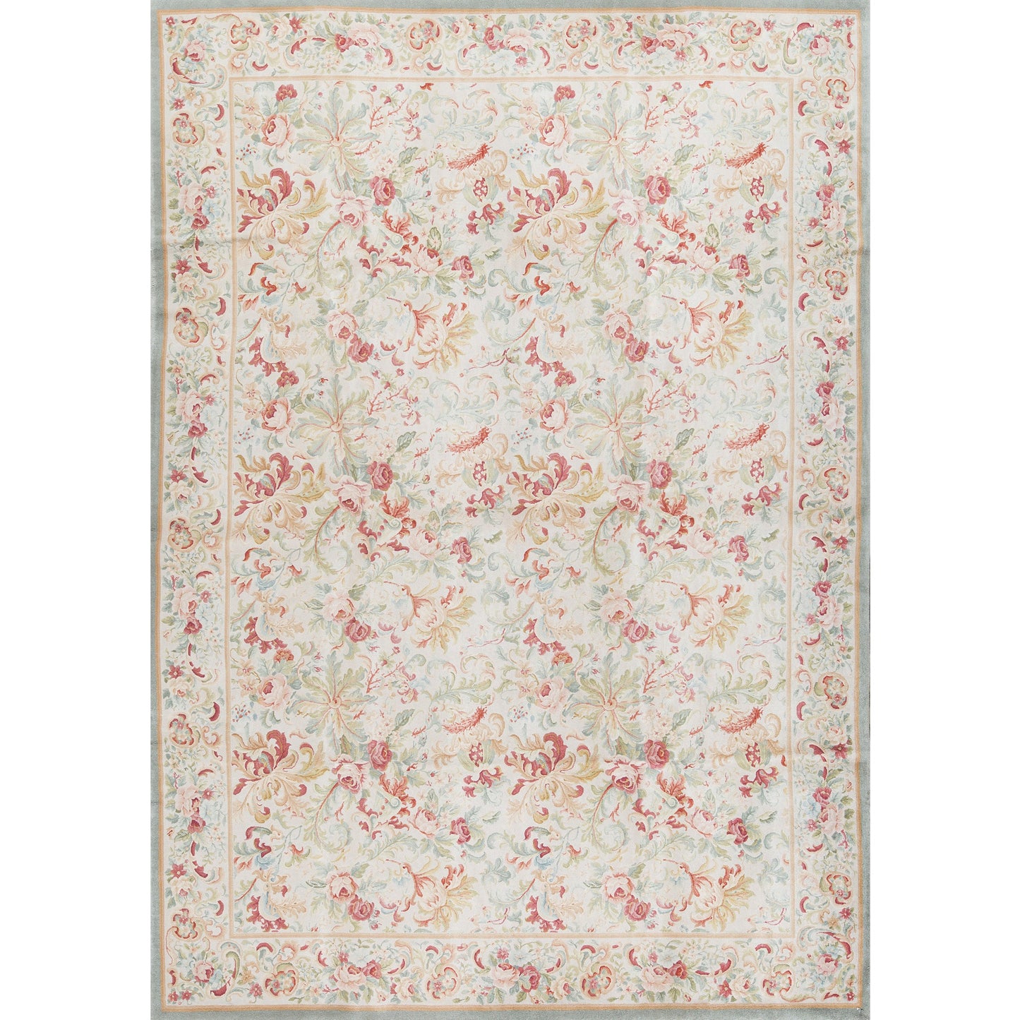 RENAISSANCE SAVONNERIE S175I IVORY / IVORY 10' X 14'