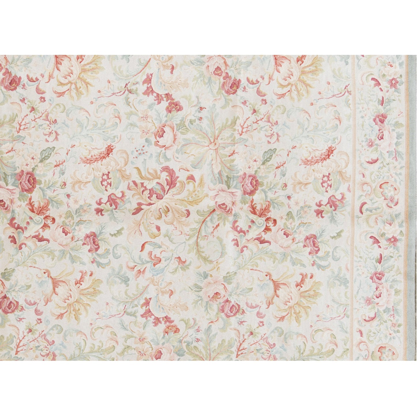 RENAISSANCE SAVONNERIE S175I IVORY / IVORY 10' X 14'