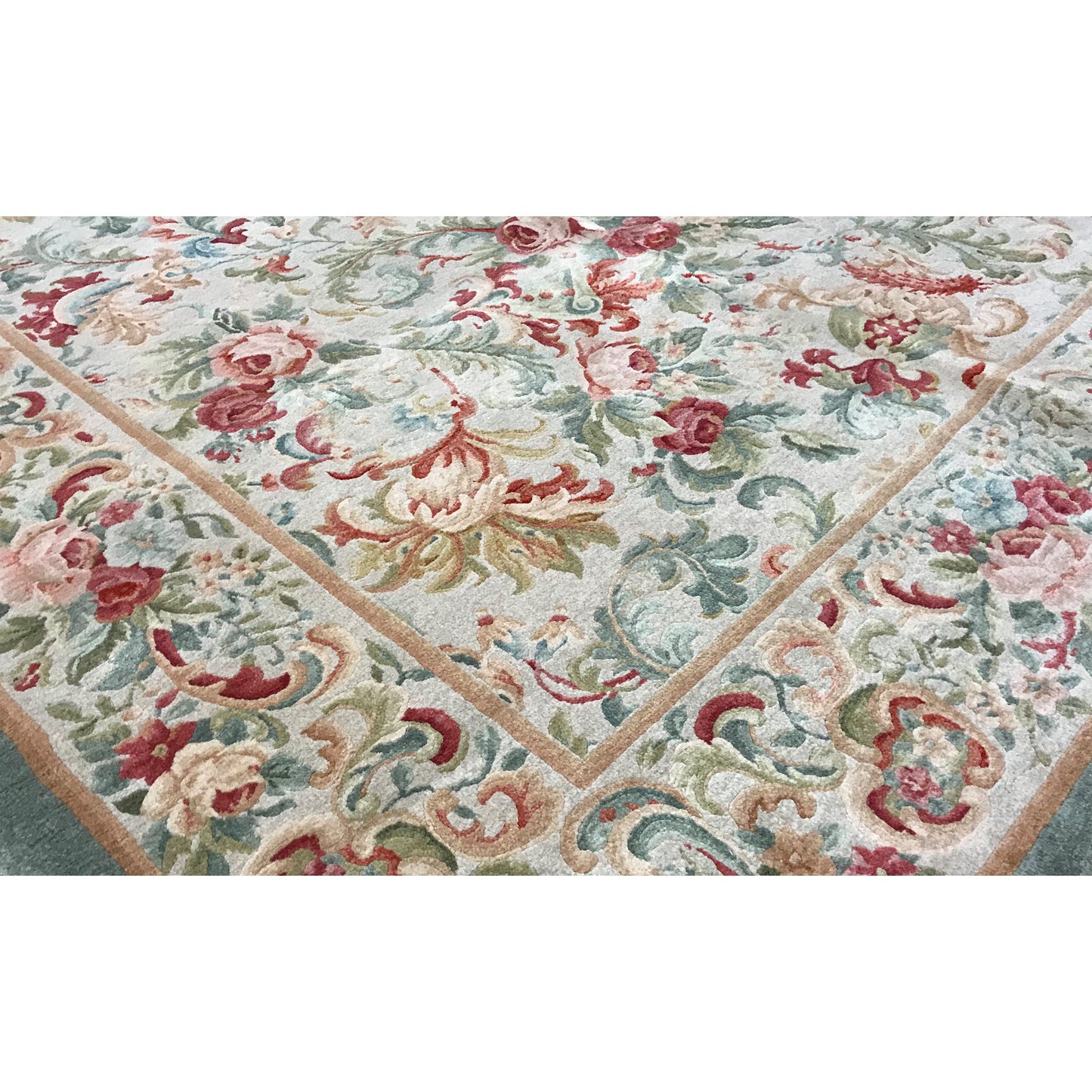 RENAISSANCE SAVONNERIE S175I IVORY / IVORY 10' X 14'