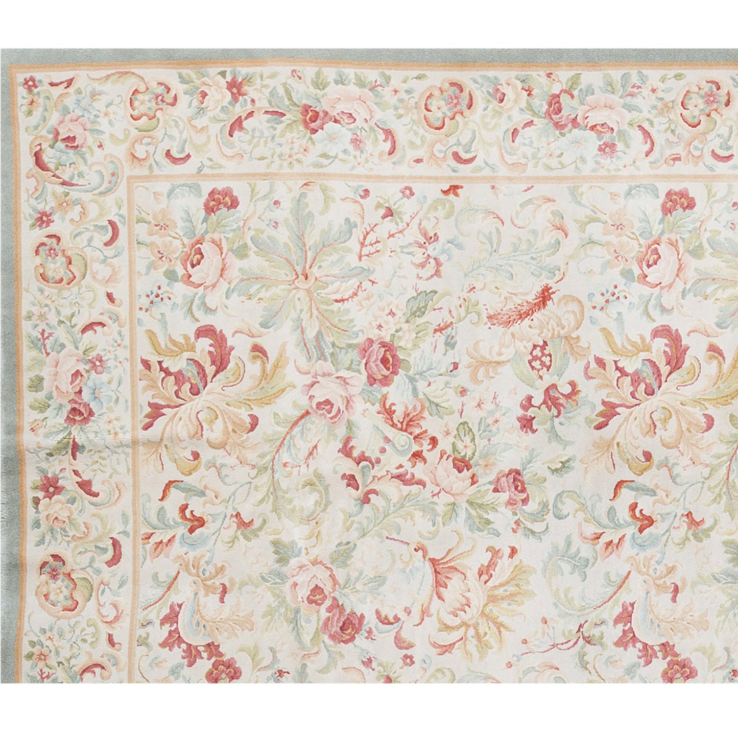RENAISSANCE SAVONNERIE S175I IVORY / IVORY 10' X 14'