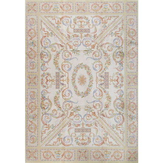 RENAISSANCE SAVONNERIE S-156 IVORY / BEIGE 10'1" X 14'1"