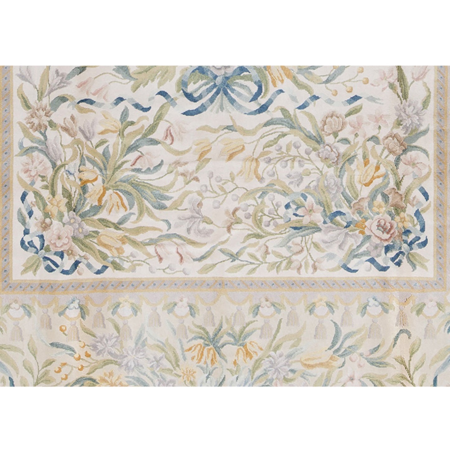 RENAISSANCE SAVONNERIE S145I IVORY / BEIGE 9'10" X 14'