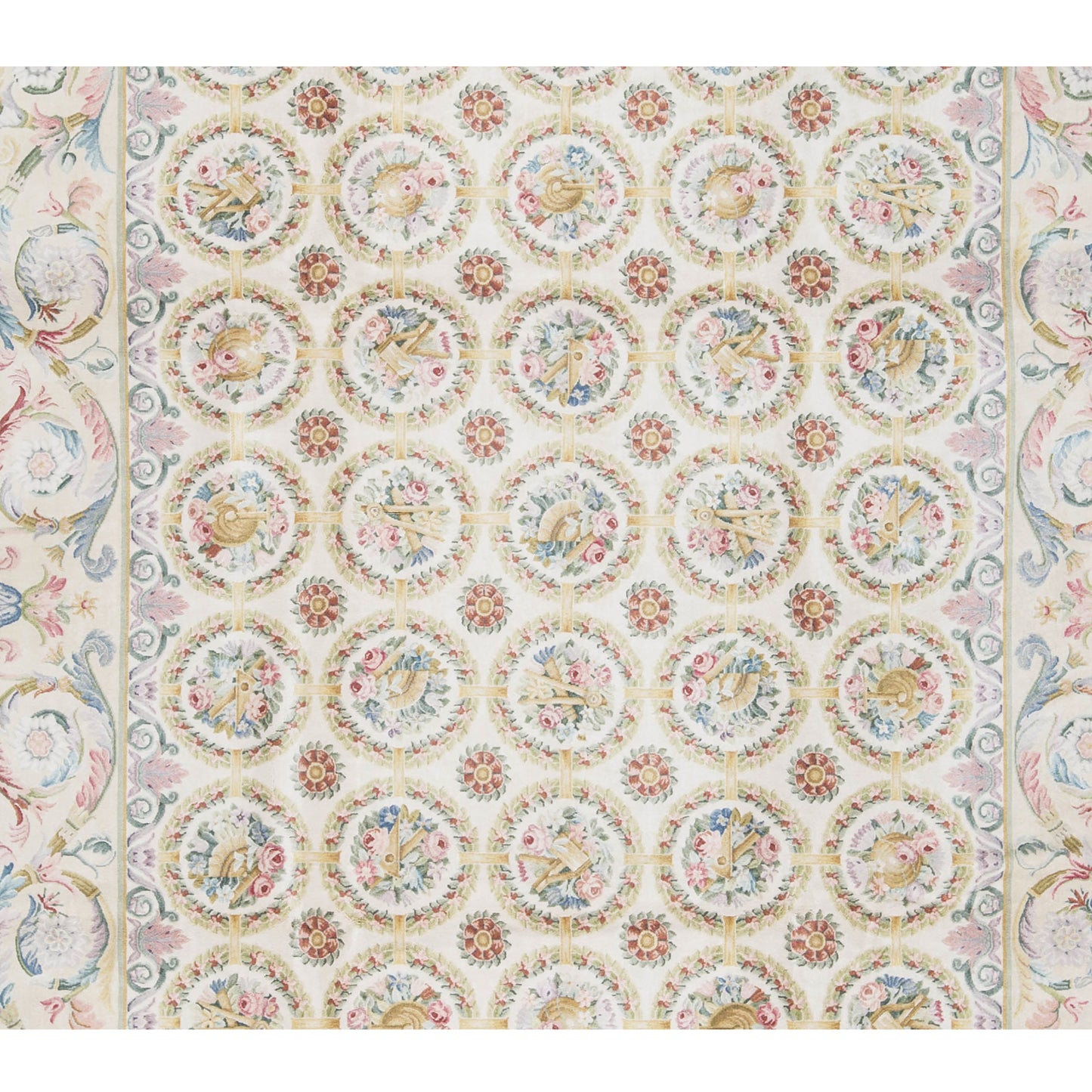 RENAISSANCE SAVONNERIE S-188 IVORY 10' X 14'