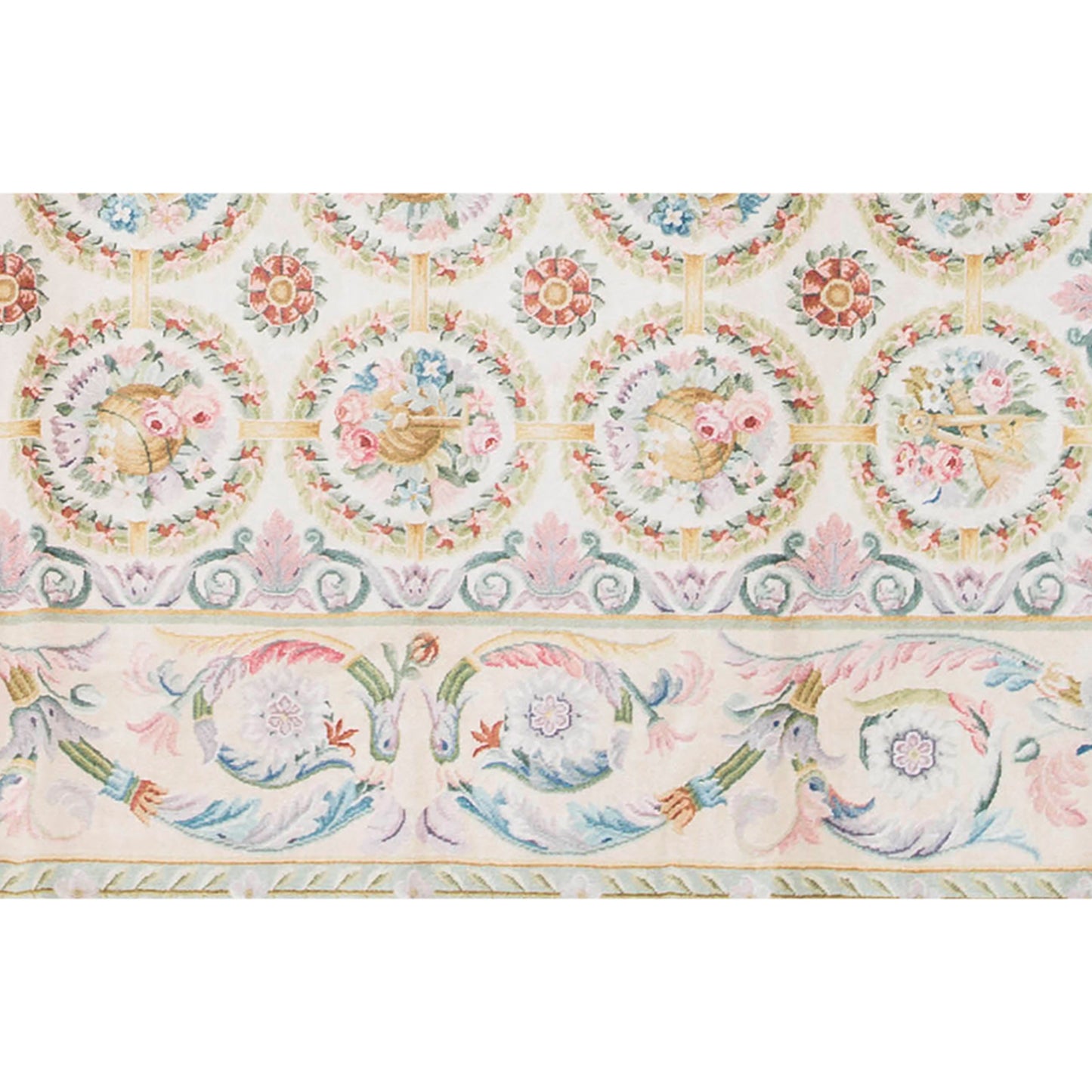 RENAISSANCE SAVONNERIE S-188 IVORY 10' X 14'