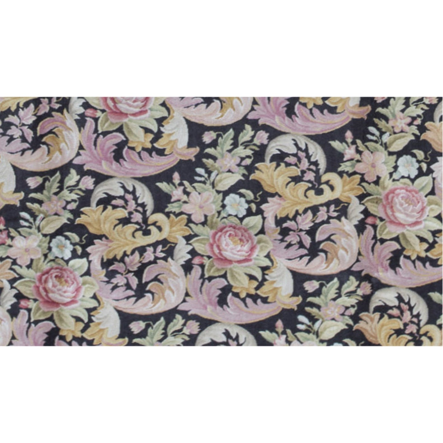RENAISSANCE SAVONNERIE SAVON BLACK / BLACK 10' X 14'1"