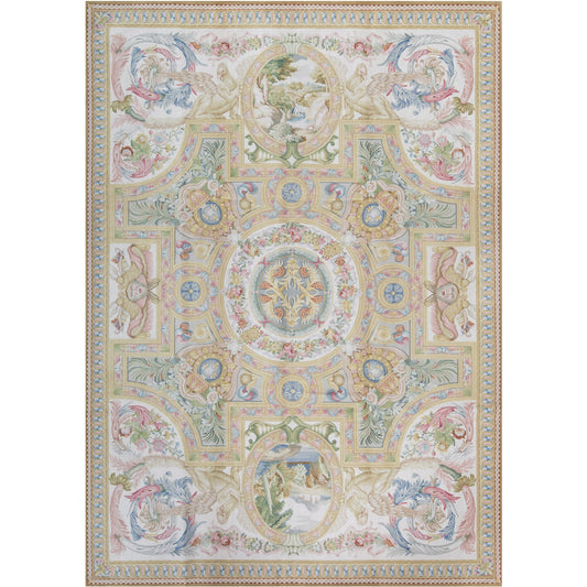 RENAISSANCE SAVONNERIE S179I IVORY / GOLD 10' X 14'