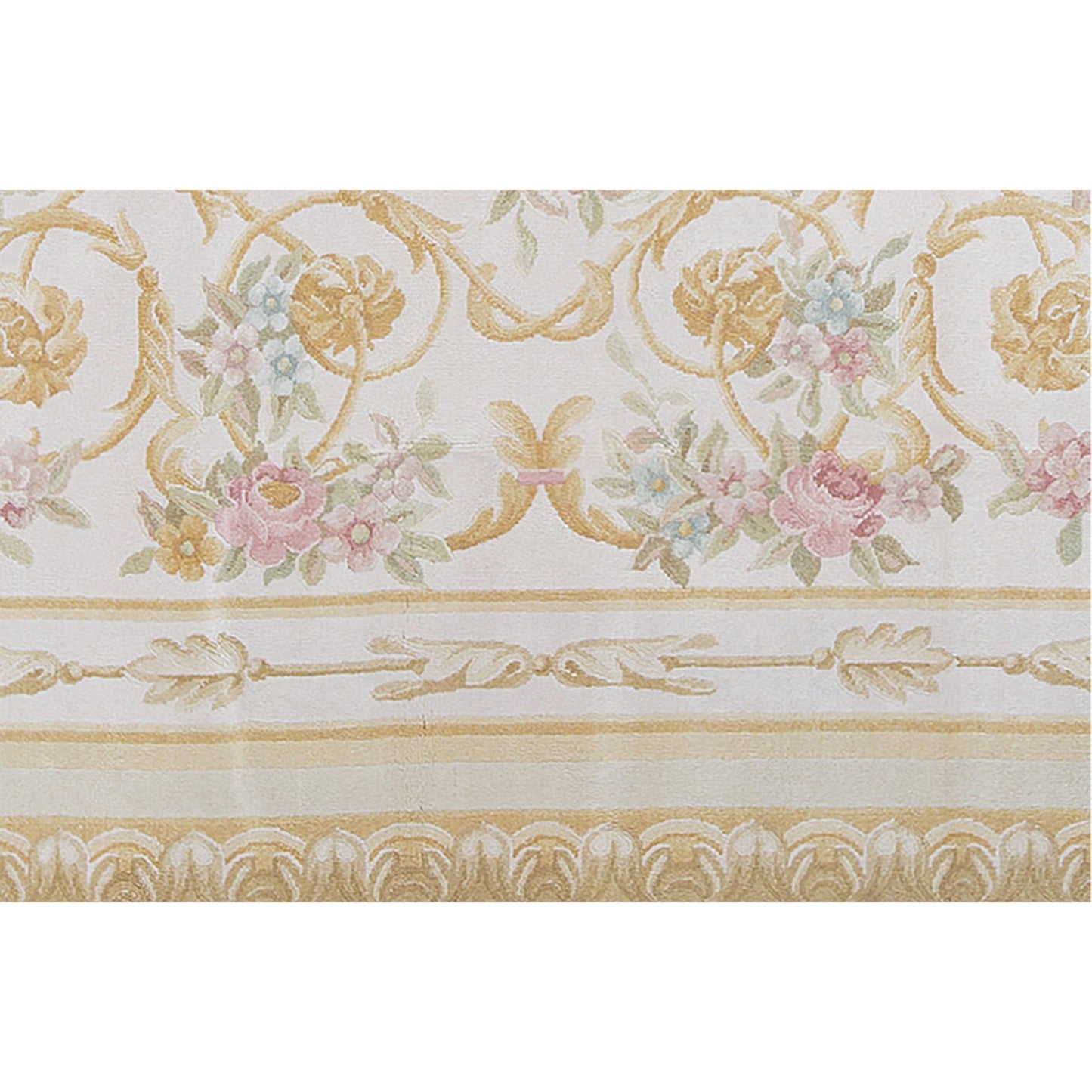 RENAISSANCE SAVONNERIE S-229 IVORY / GOLD 8' X 10'1"