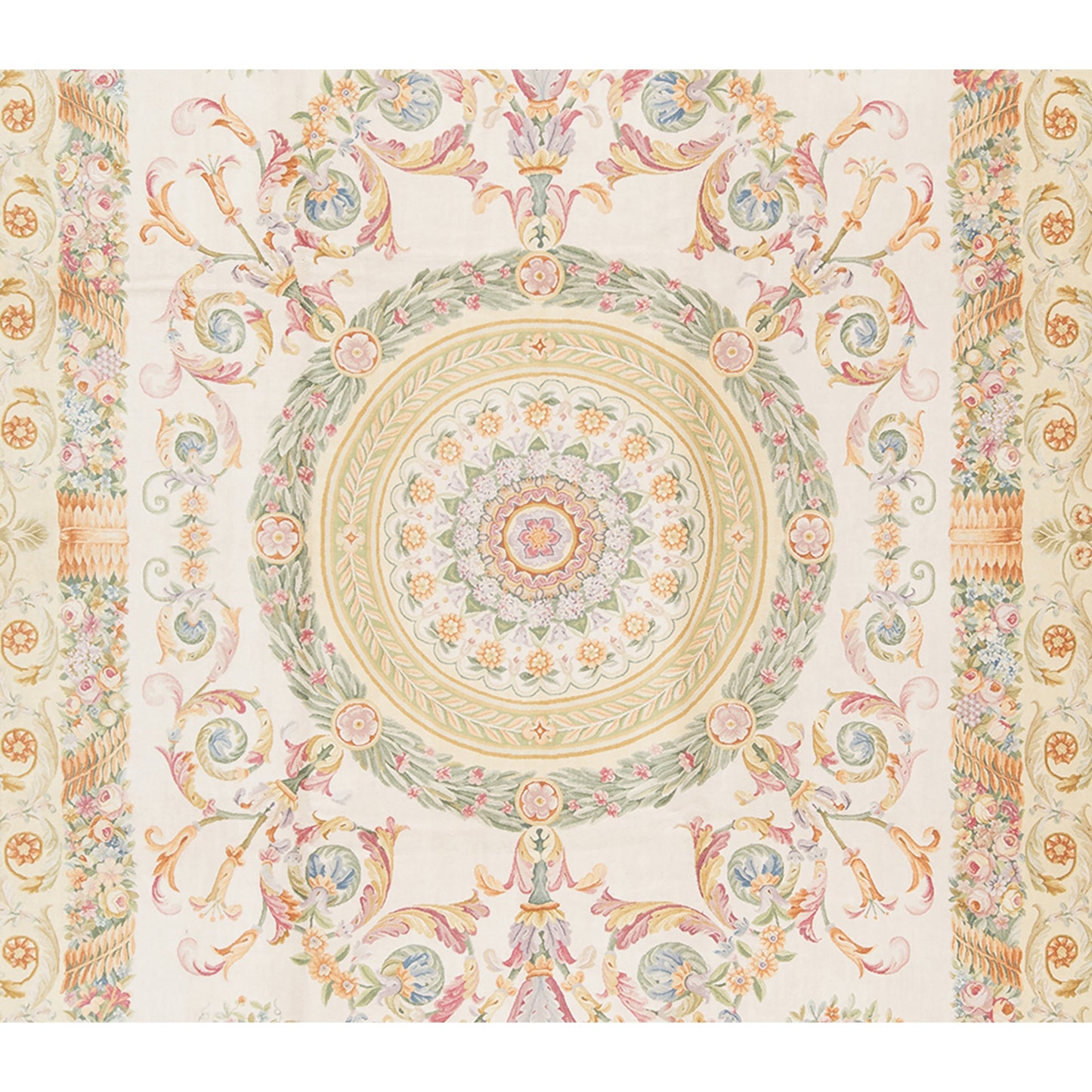RENAISSANCE SAVONNERIE S170A IVORY / GOLD 10'1" X 14'