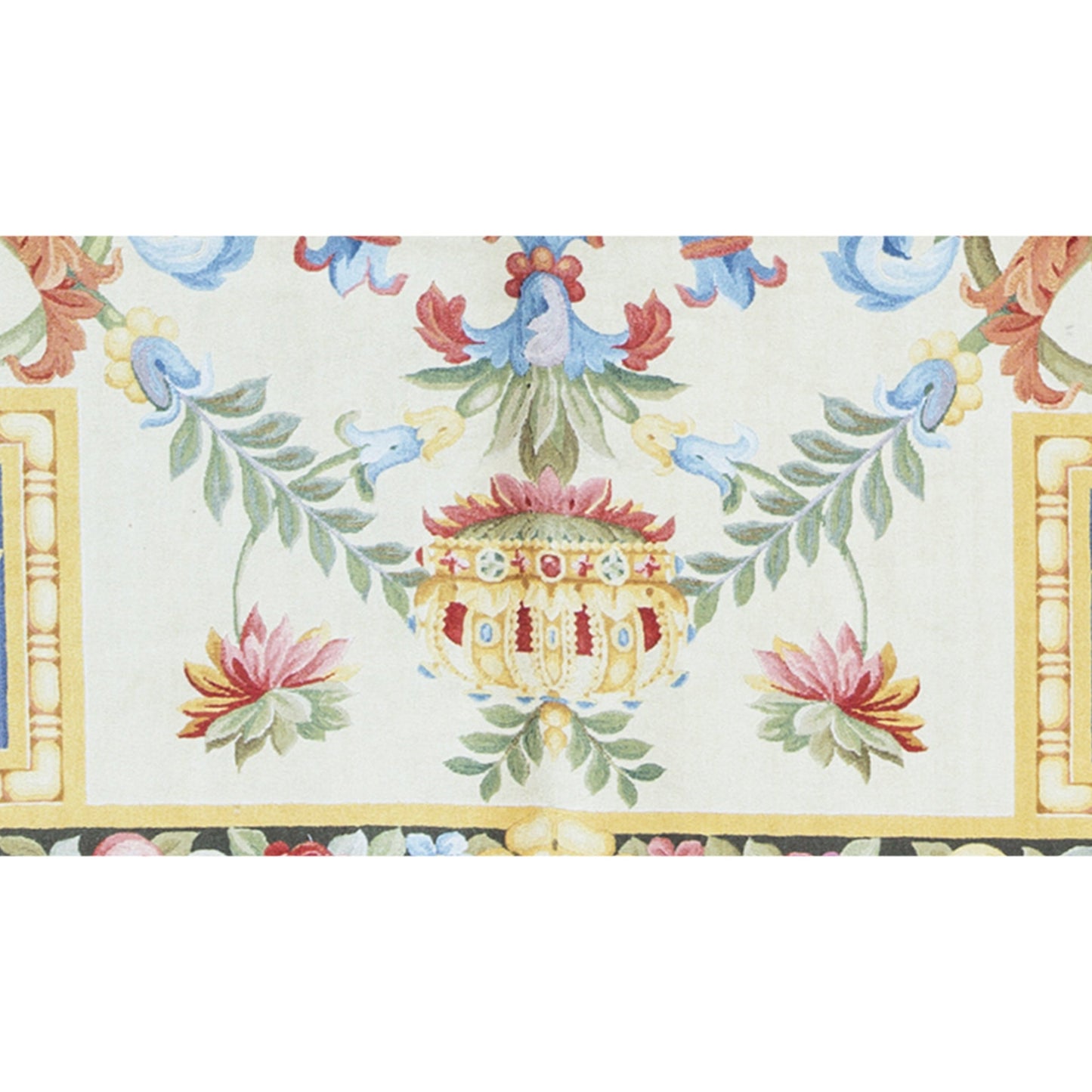RENAISSANCE SAVONNERIE S-184 IVORY / BLUE 8' X 10'1"