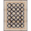 RENAISSANCE SAVONNERIE S178B BLACK / IVORY 9'1" X 12'3"