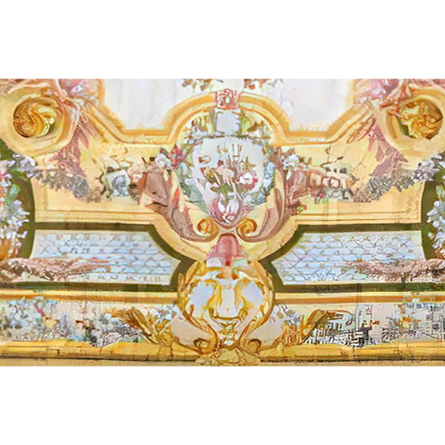 RENAISSANCE SAVONNERIE S-124 IVORY / GREY 12' X 18'1"