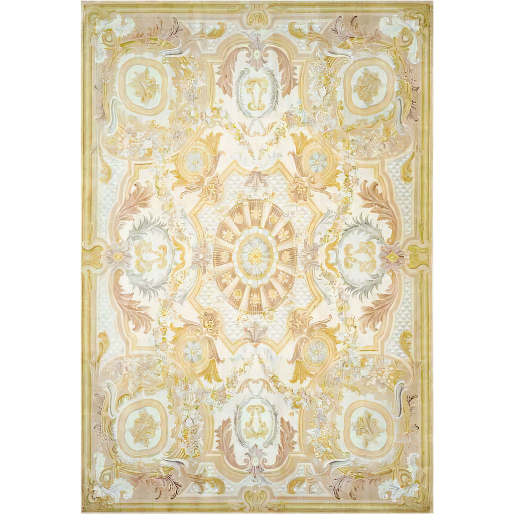 RENAISSANCE SAVONNERIE S163I IVORY / IVORY 12'4" X 18'1"