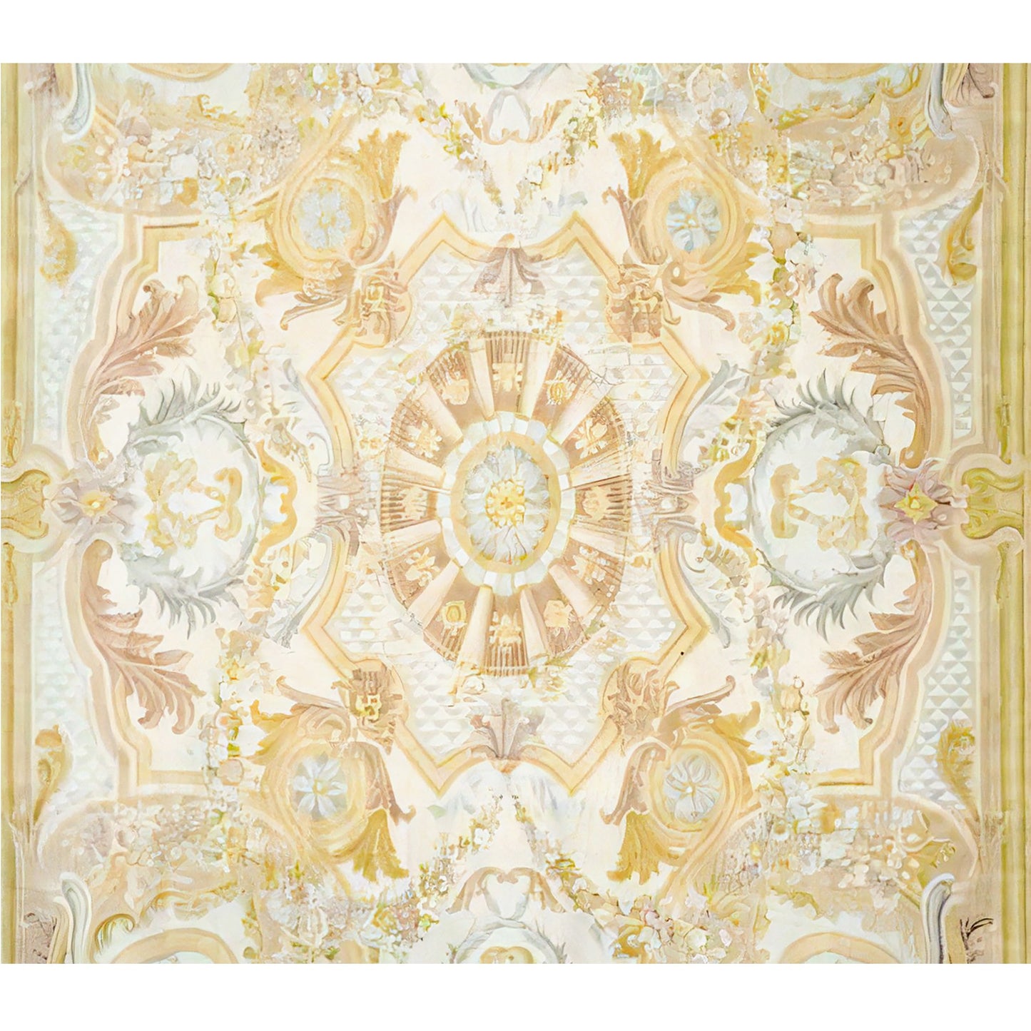 RENAISSANCE SAVONNERIE S163I IVORY / IVORY 12'4" X 18'1"