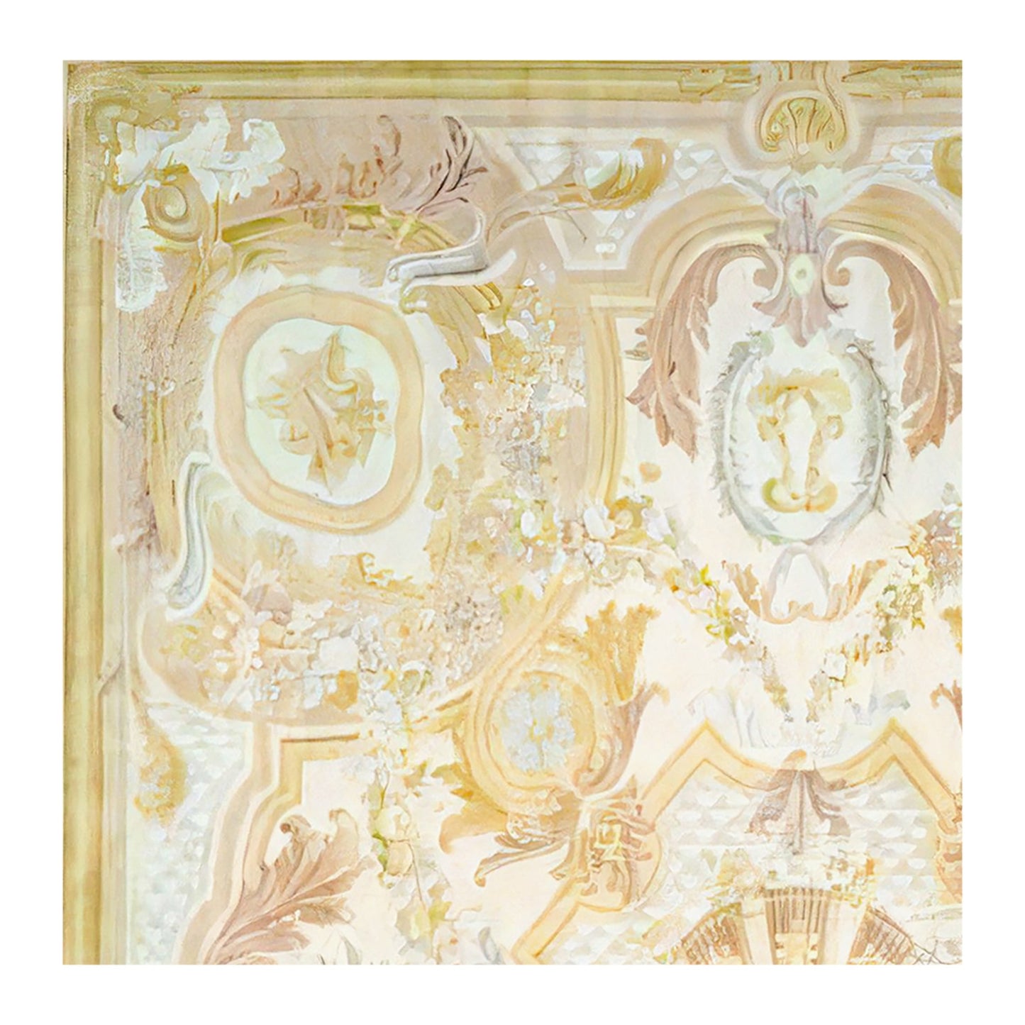 RENAISSANCE SAVONNERIE S163I IVORY / IVORY 12'4" X 18'1"