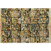 RENAISSANCE SAVONNERIE S-126 MULTI / BLACK 12'4" X 18'5"