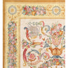 RENAISSANCE SAVONNERIE S-73- IVORY / GOLD 11' X 16'