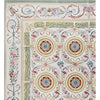 RENAISSANCE SAVONNERIE S-187 IVORY / GREEN 11' X 15'2"