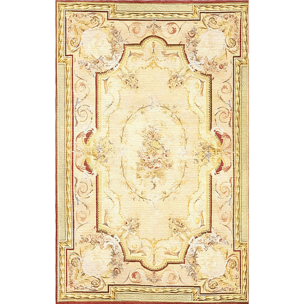 RENAISSANCE SAVONNERIE S-03- BEIGE / IVORY 14' X 22'