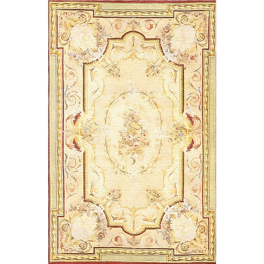 RENAISSANCE SAVONNERIE S-03- BEIGE / IVORY 14' X 22'